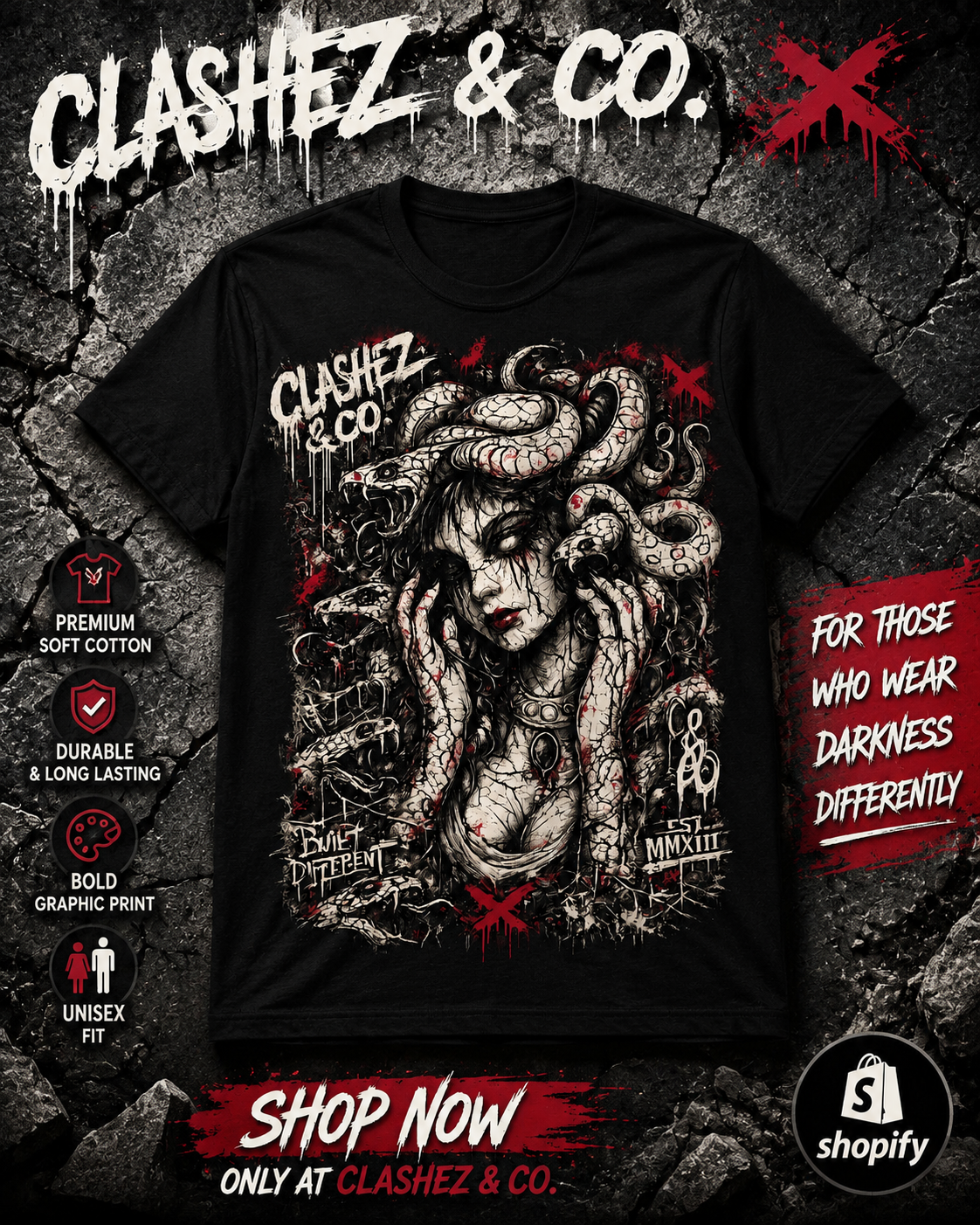Short Sleeve T Shirt Medusa’s Revenge
