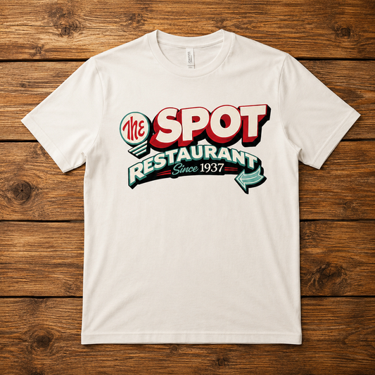 Retro Short Sleeve T Shirt The Spot