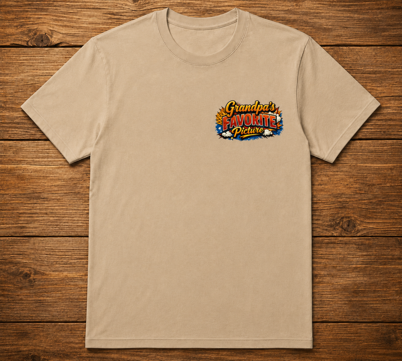 Custom Caricature Short Sleeve T Shirt